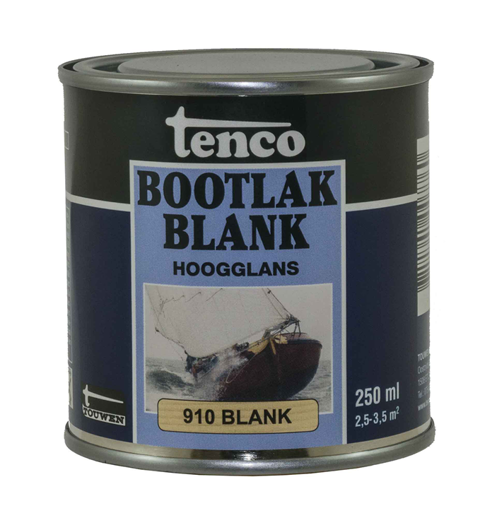 Tenco 1053507 - vernice per barche trasparente 910 0,25l | 4 pezzi