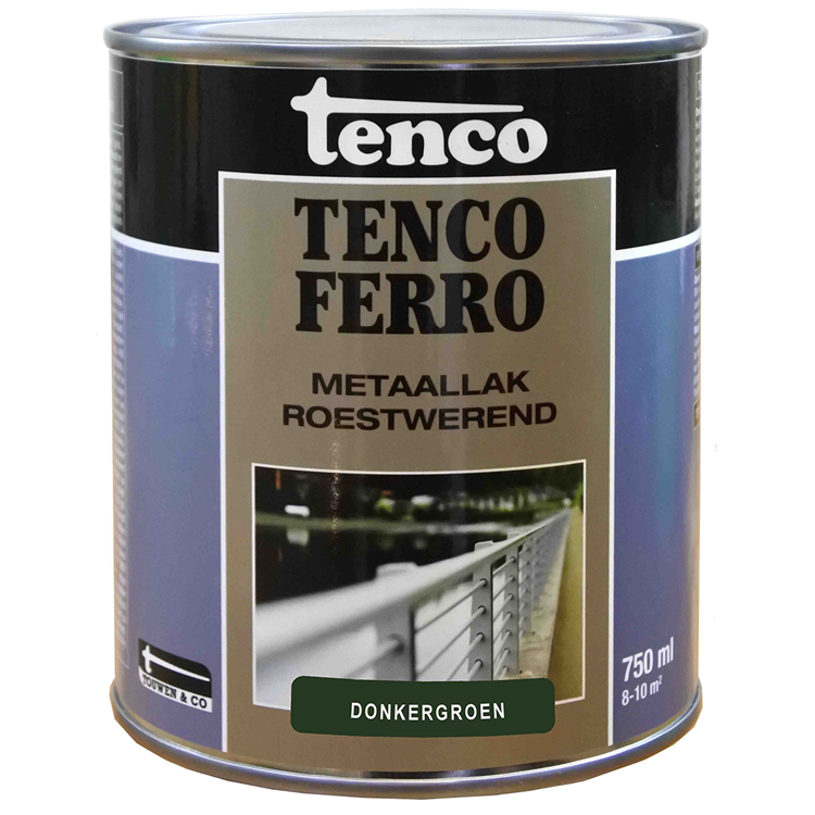 Tenco 1034305 - ferroso 408 d.verde 0,75l | 3 pezzi