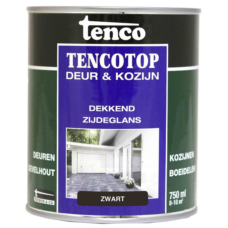 Tenco 1054948 - piano cosiddetto deck. telaio della porta nero 0,75 l | 3 pezzi