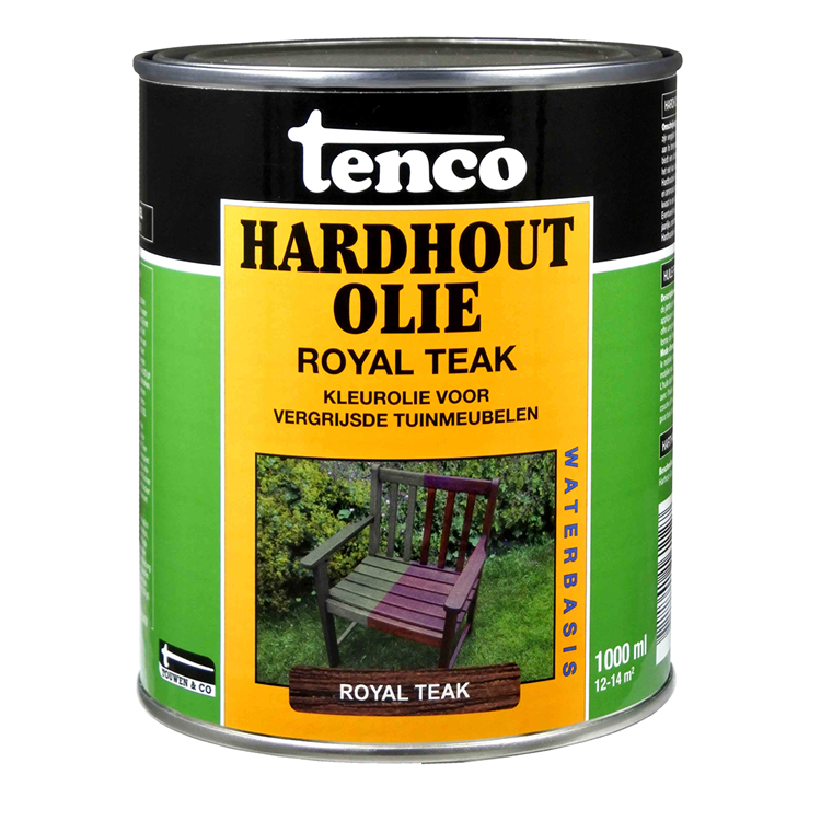 Tenco 1034322 - legno duro.royal teak 1l | 3 pezzi