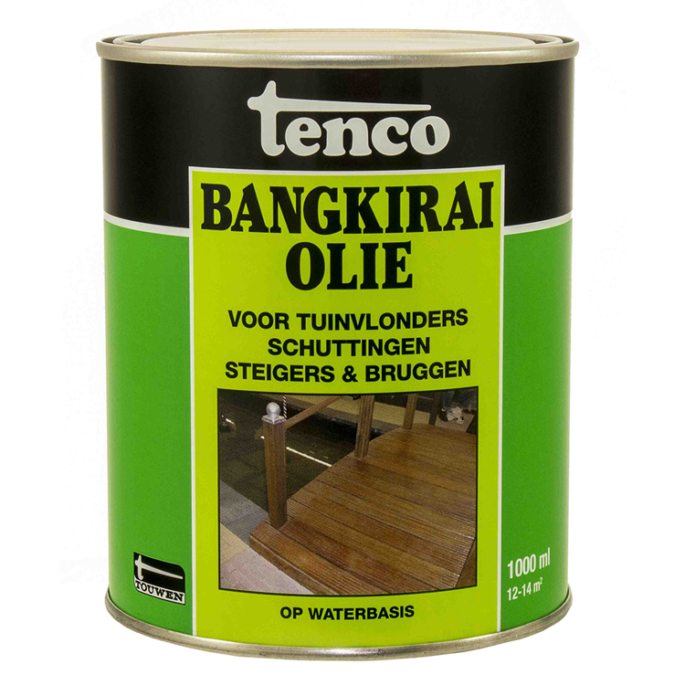 Tenco 1034323 - olio bangkirai 1l | 3 pezzi