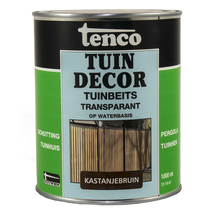 Tenco 1045124 - arredo giardino 1l trans castagnobr | 3 pezzi