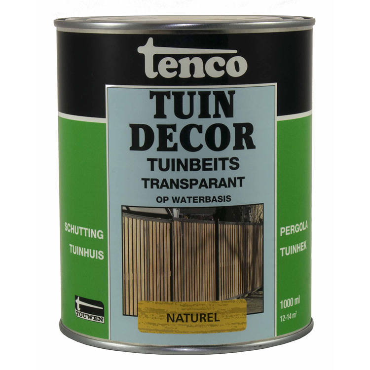 Tenco 1045123 - tuindecor 1l trans naturel | 3 stuks