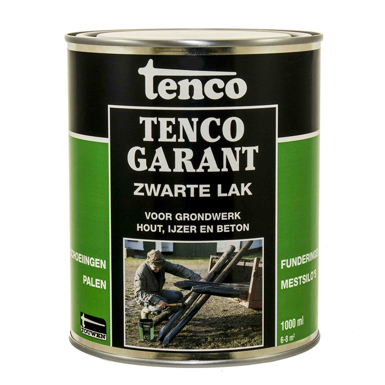 Tenco 1034384 - garanzia vernice nera 1l | 3 pezzi
