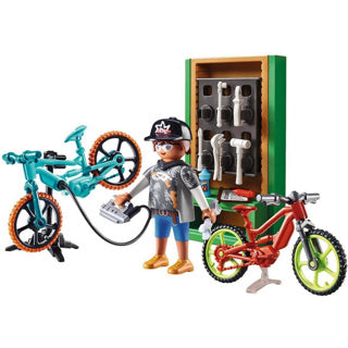 Playmobil 70674 set regalo officina e-bike | 2 pezzi