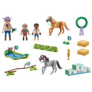 Playmobil Horses o Waterfall Pony Tournament 71495