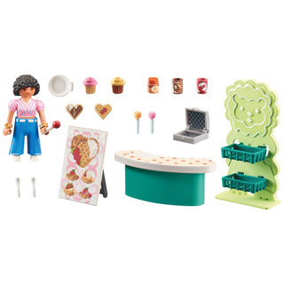 PlayMobil My Life Candy Stall 71540