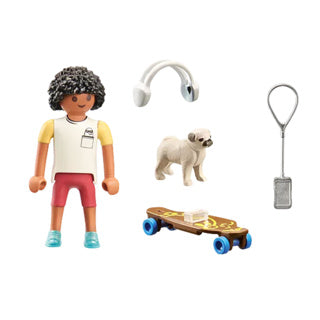 Playmobil mi vida niño con perro - 71612