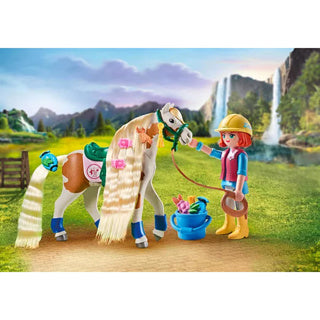 Playmobil 71639 Ellie con cavallo