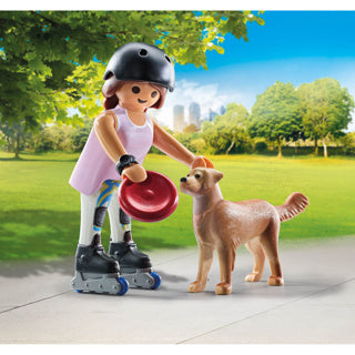 PlayMobil 71739 Skater con Retriever