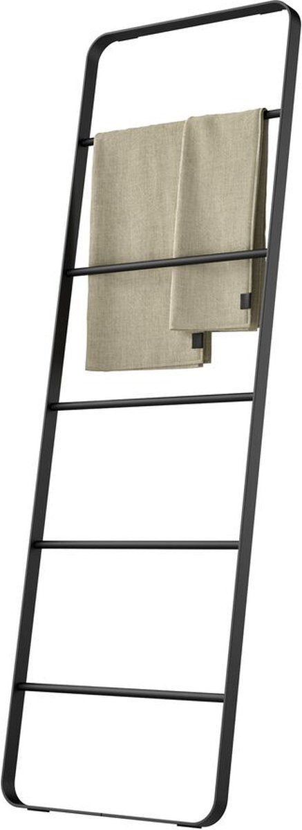 Sealskin brix - toallero - independiente - 155 x 50 cm - negro