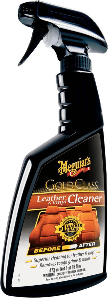 Meguiar's meguiar's gold class detergente per vinile in pelle spray 473ml - detergente per pelle auto - per vinile in pelle - cura degli interni