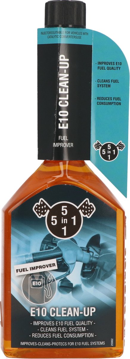 Limpieza 5 en 1 e10 - 310 ml - protección del sistema de combustible - para combustibles e10 - para 50 litros de combustible