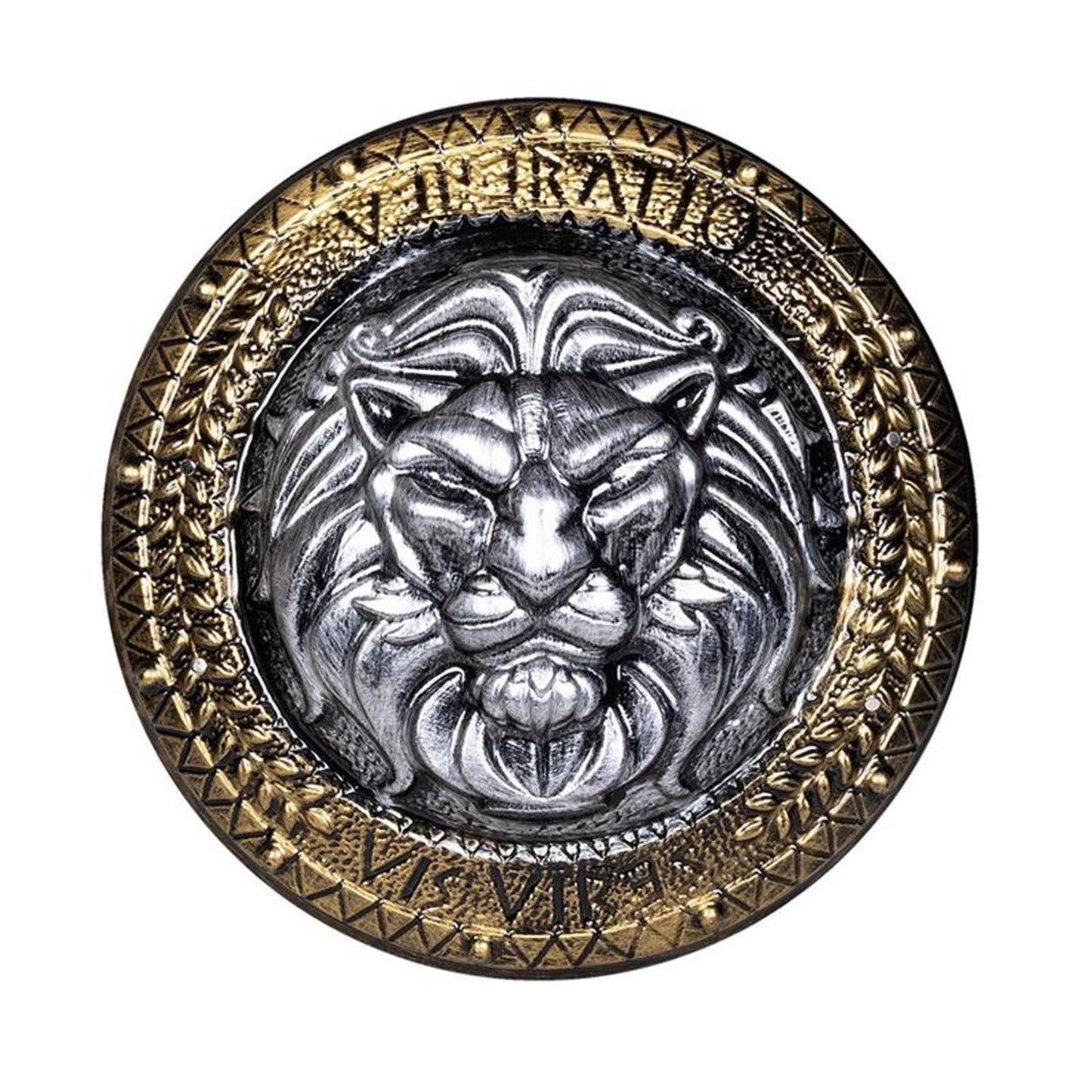 Scudo da cavaliere in plastica Boland con leone ø44,5 cm