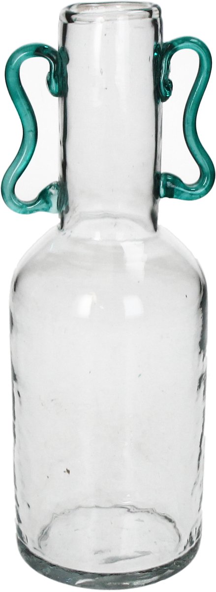 Vaso collezione HD in vetro trasparente 10x9x25,5cm