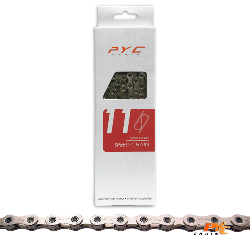 Catena di biciclette solide PYC 11V 116 link