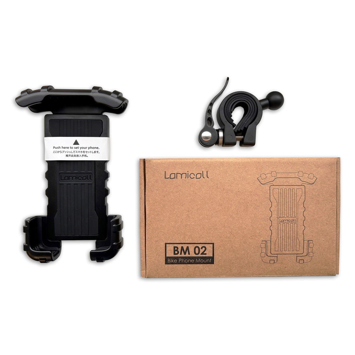 Universal Telephone Holder Claw Black