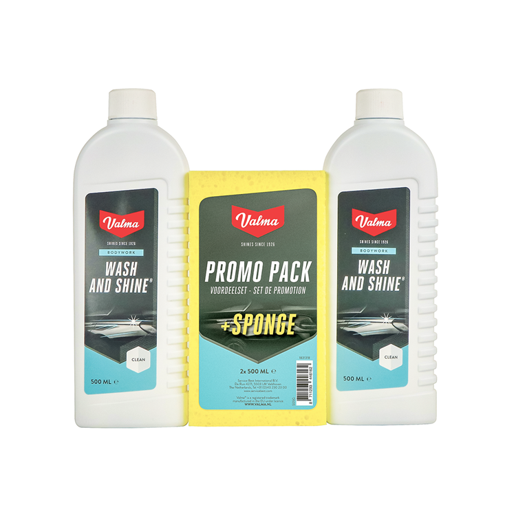 Set di pulizia S05G Wash and Shine Shampoo 2x 500ml