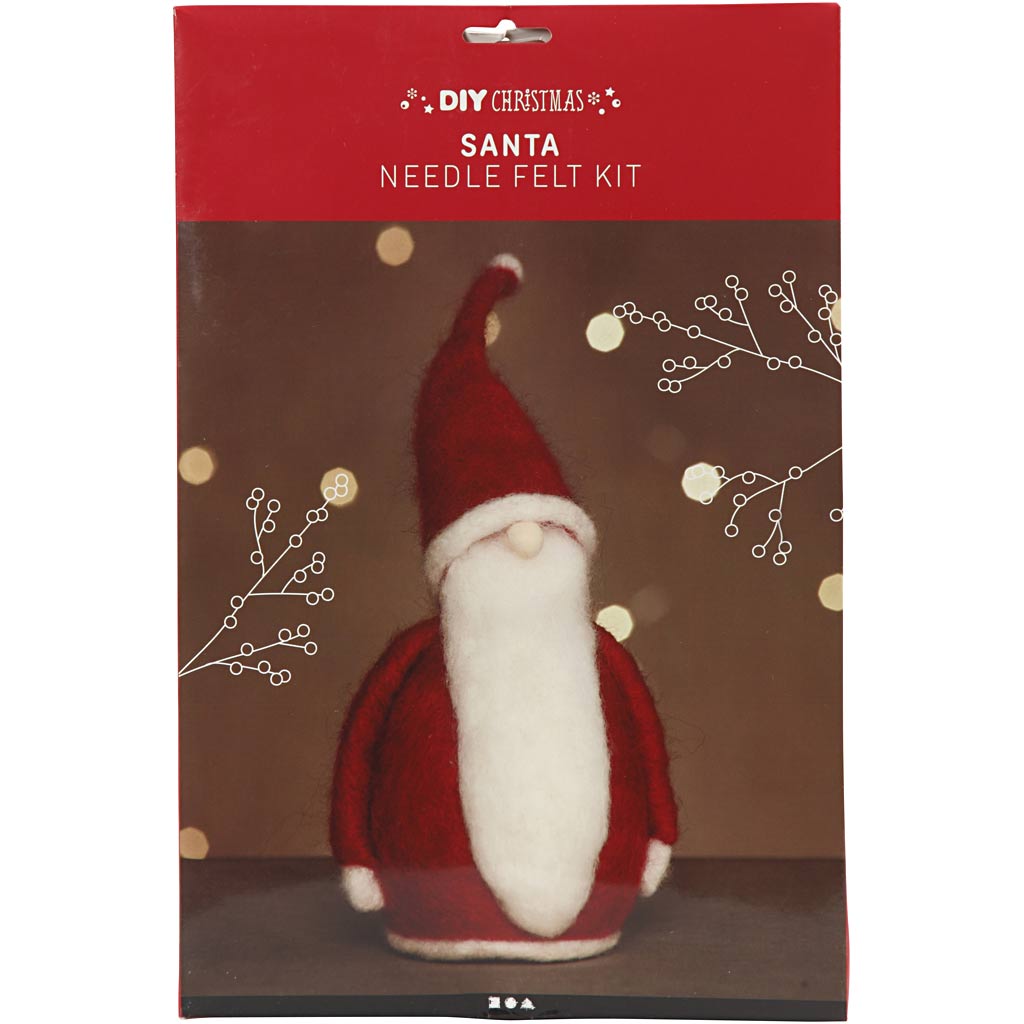 Creativ empresa Papá Noel, h: 20 cm, 1 pieza