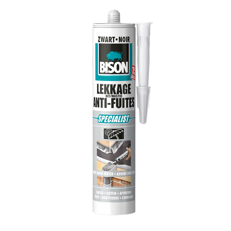 Bison 1029675 - kit perdite b 300ml nero | 3 pezzi