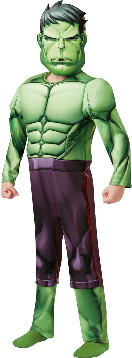 Disfraz infantil Rubies hulk box set - - talla 5-6 años