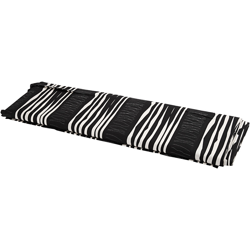 Tela Creativ Company, A: 145 cm, 140 gr, negro, 10 m 1 rollo