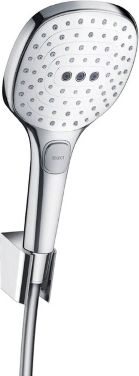 Hansgrohe raindance select e badset 120 3jet met doucheslang 125 cm chroom