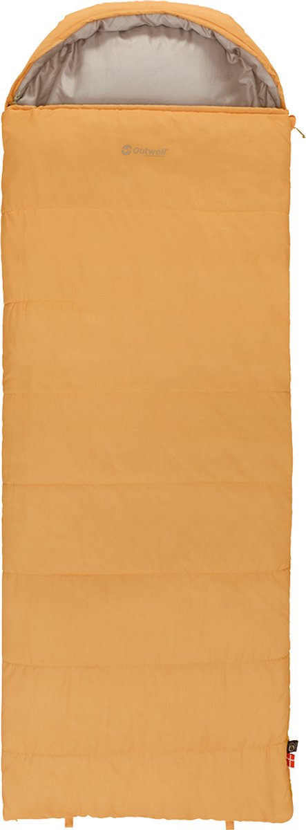 Outwell campion prime saco de dormir amarillo modelo +8c 215 x 80 cm amarillo