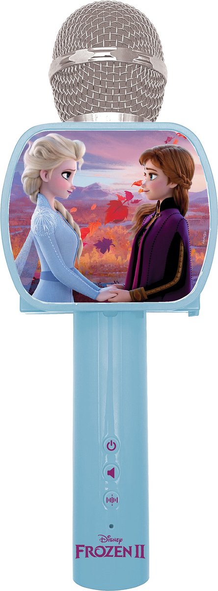 Lexibook frozen draadloze karaoke microfoon met ingebouwde bluetooth® luidspreker