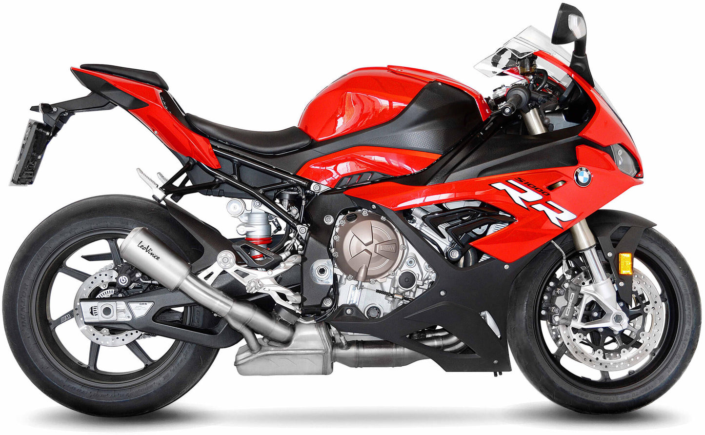 Silenziatore Leovince SBK LV-10 schalld Leo Slipon LV-10 acciaio inox