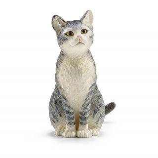 Schleich Farm World Kat Poes, sentado 13771