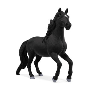 Schleich cavallo giocattolo stallone lusitano nero figura realistica.