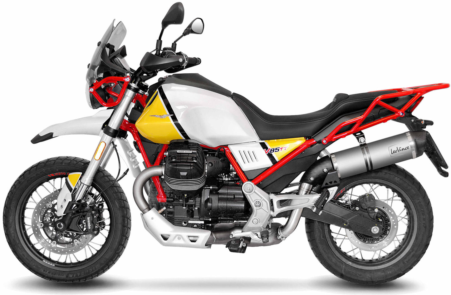 Silenziatore Leovince SBK LV One EVO II Schalld Leo Slipon LV One Inox