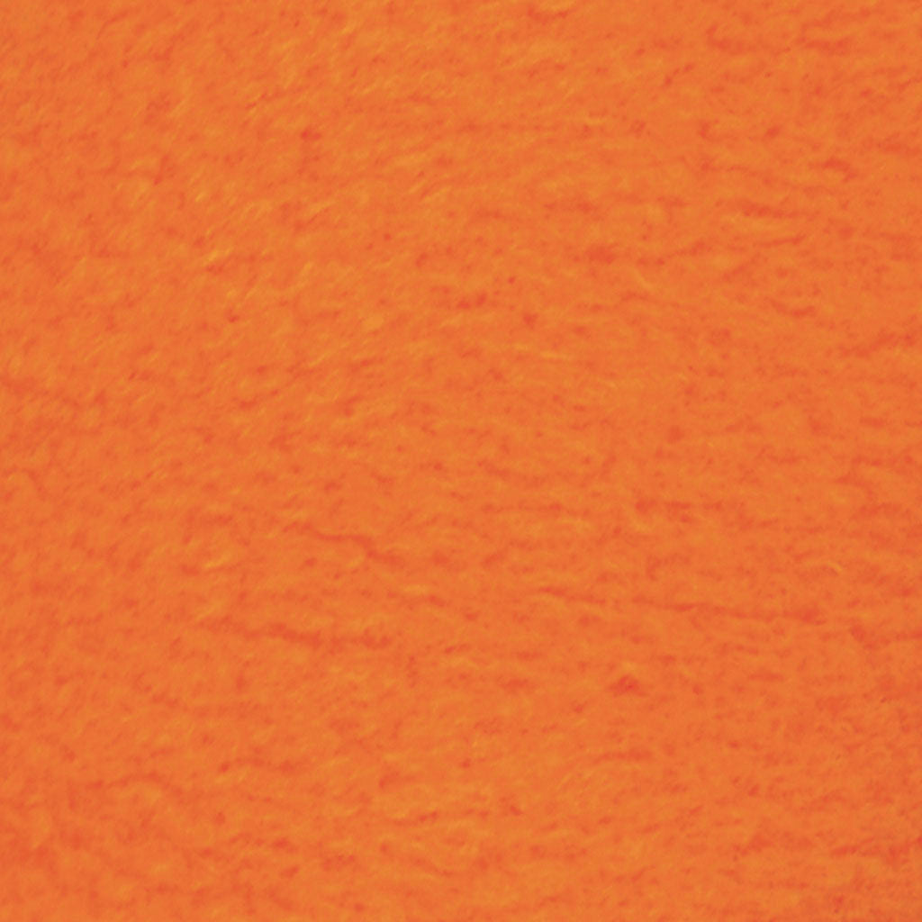 Felpa Creative Company, lunghezza: 125 cm, larghezza: 150 cm, 200 g, arancione, 1 pezzo