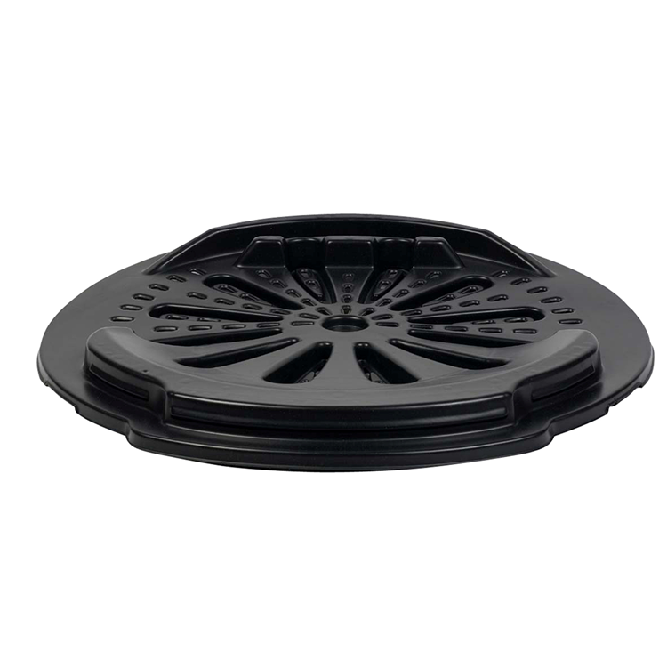 Harcostar 1072433 - placa base compostador 220l 330l negro | 4 piezas