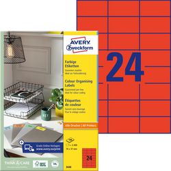 Etichette multifunzionali Avery zweckform 200 pezzi bianche
