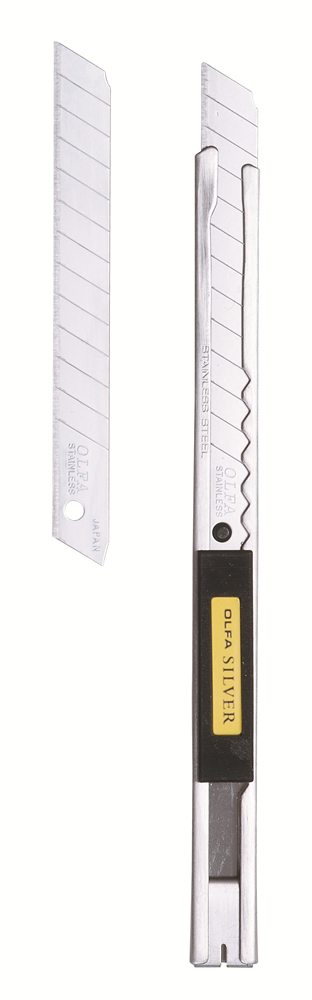 Coltello a scatto Olfa | argento | svr-1 - 20.800.12