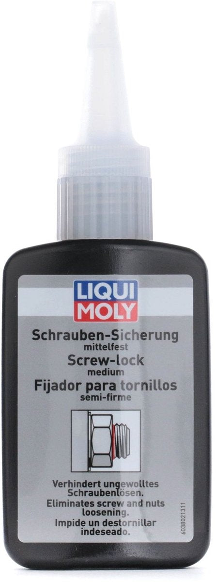 Liqui moly tornillo lock resistencia media 50 gramos