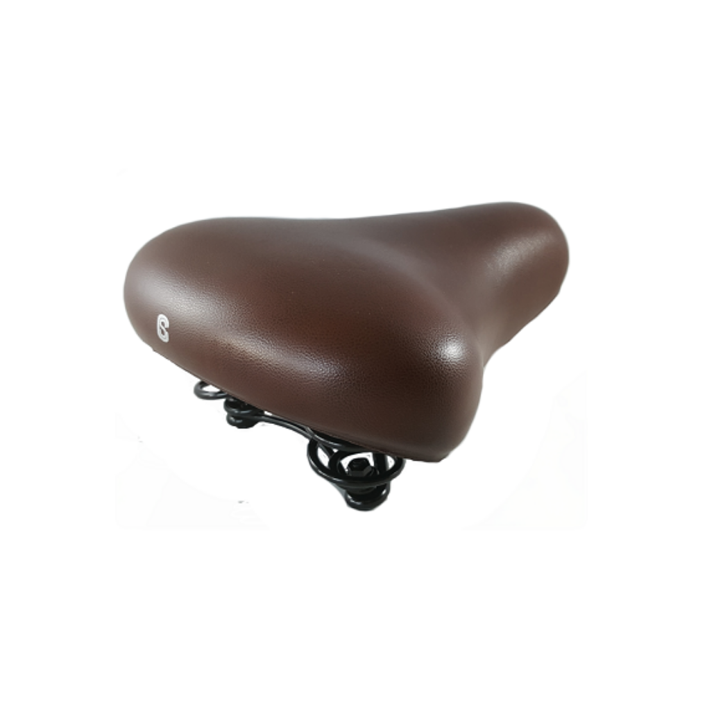 SELLE COMFOFFIT SELLA SADLE City Budget scuro marrone scuro, incluso Strop (pacchetto workshop)
