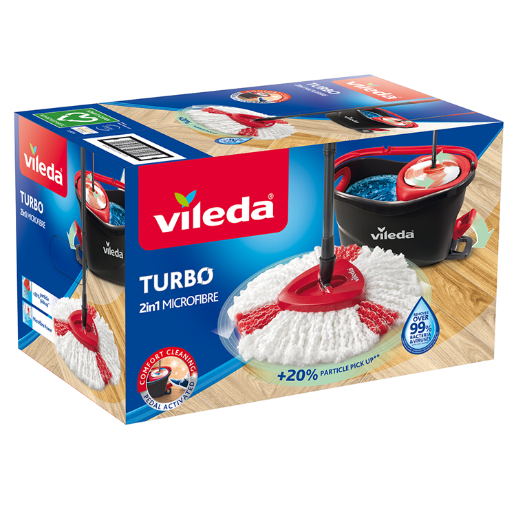 Vileda Turbo Easywring Clean Box