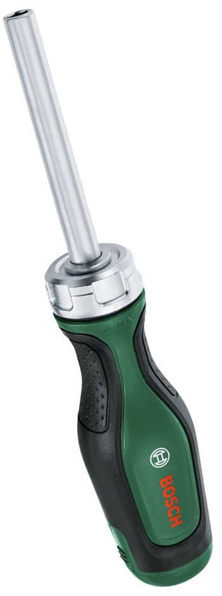 Cacciavite a cricchetto Bosch punta verde + 12 punte - 1600a032v0