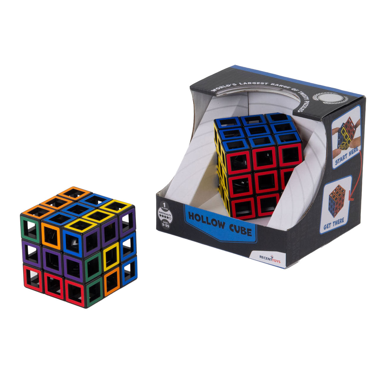 Cubo puzzle rompicapo a cubo cavo di giocattoli recenti