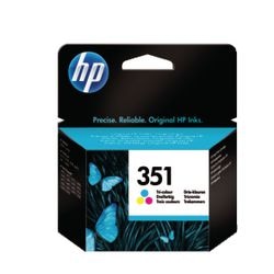 Cartucho hp cb337e nr351 cian magenta amarillo