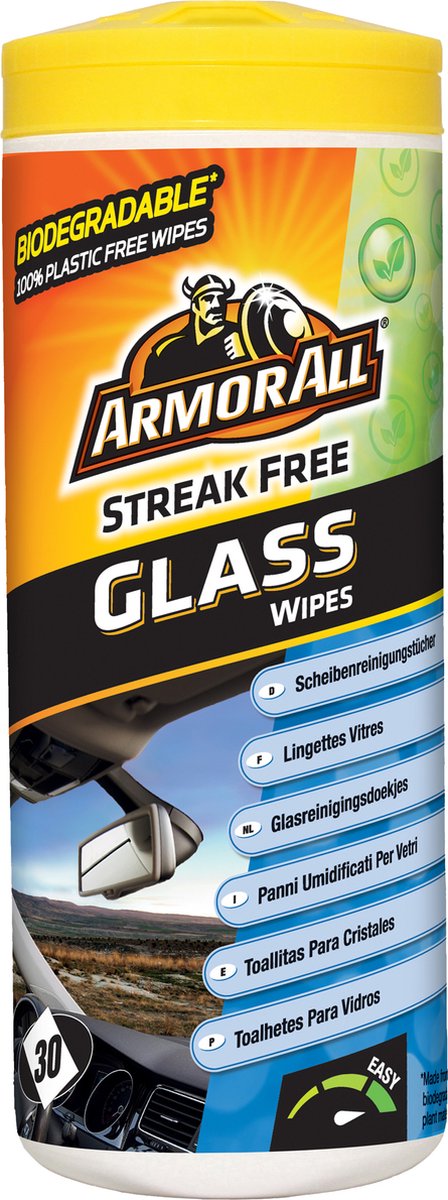 Armor all aa37030m glasreinigingsdoekjes 30 stuks