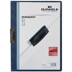 Cartella con clip duraquick durevole 2270 plastica a4 blu scuro
