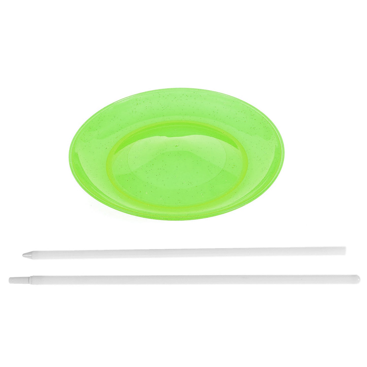 Plato de malabarismo de eureka con palo verde
