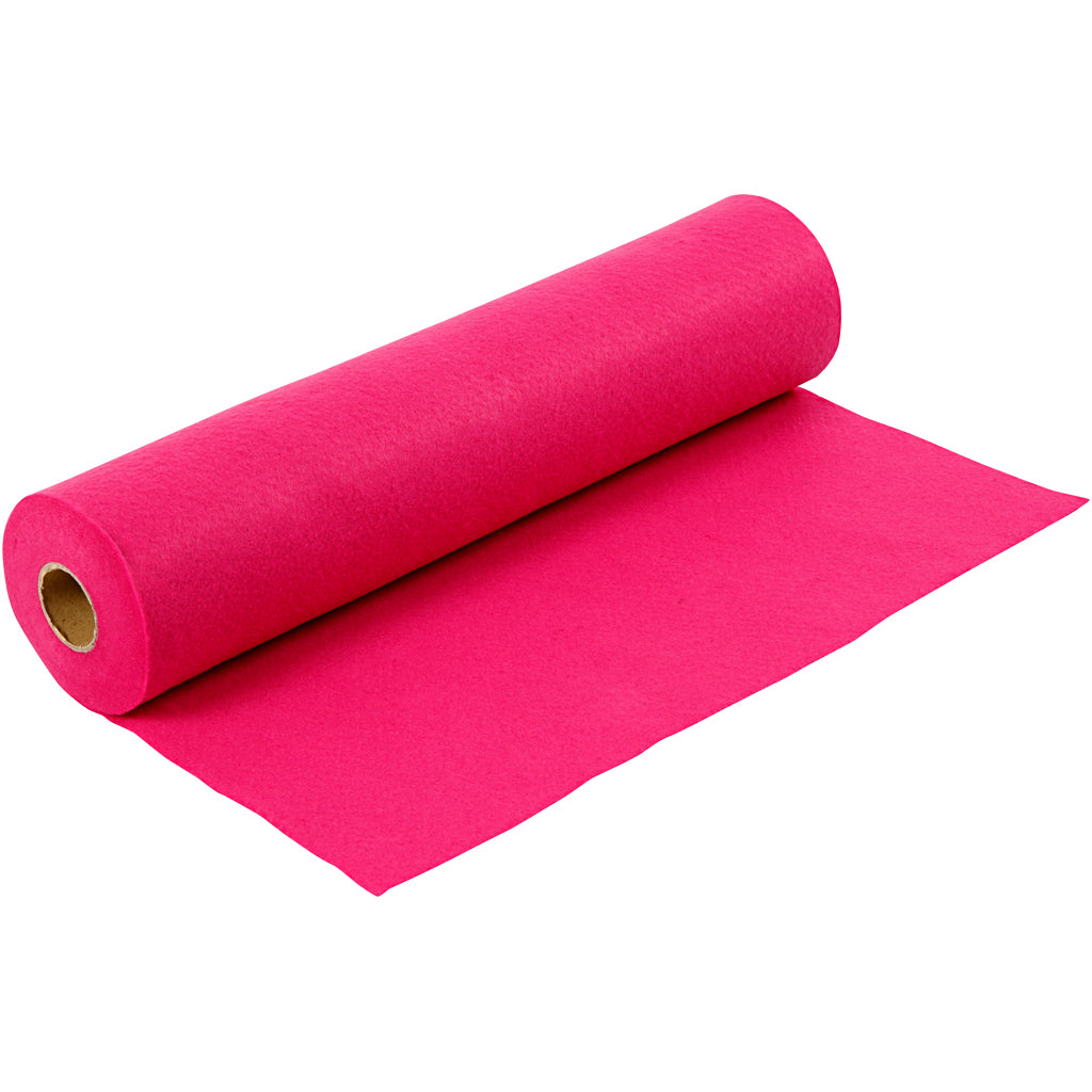 Fieltro hobby Creativ company, ancho: 45 cm, grosor 1,5-2 mm, 180-200 gr, cereza, 5 m 1 rollo