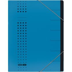 Cartella portaoggetti elba a4 blu