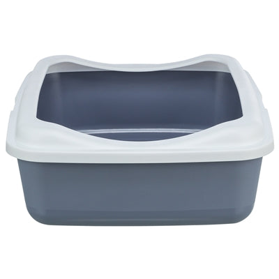 Trixie Cat Box con Border Purple White