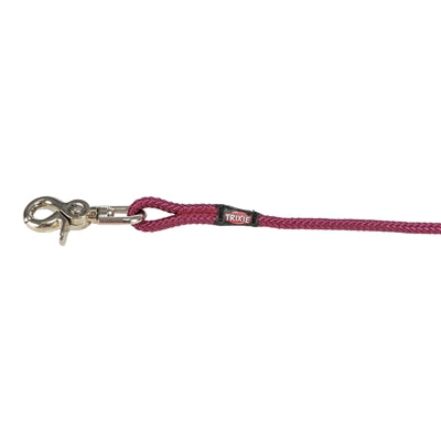 Toalla de correa de perro trixie sin bucle de mano sangría roja